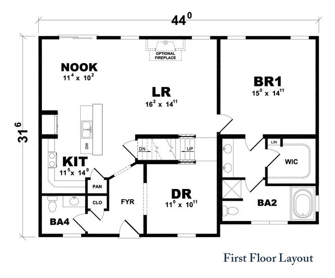 Richlea Two Stories 1st Floor Master Custom Modular Direct